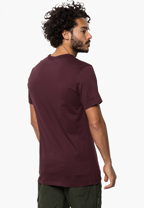 

Футболка Jack Wolfskin, Бордовый, LOGO T M