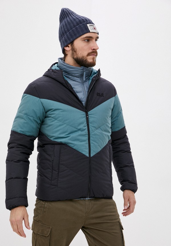 

Пуховик Jack Wolfskin, Черный, BARROW BAY JACKET M