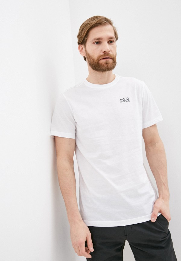 

Футболка Jack Wolfskin, Белый, ESSENTIAL T MEN