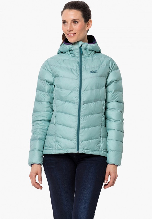 

Пуховик Jack Wolfskin, Бирюзовый, Jack Wolfskin JA021EWGGCV4