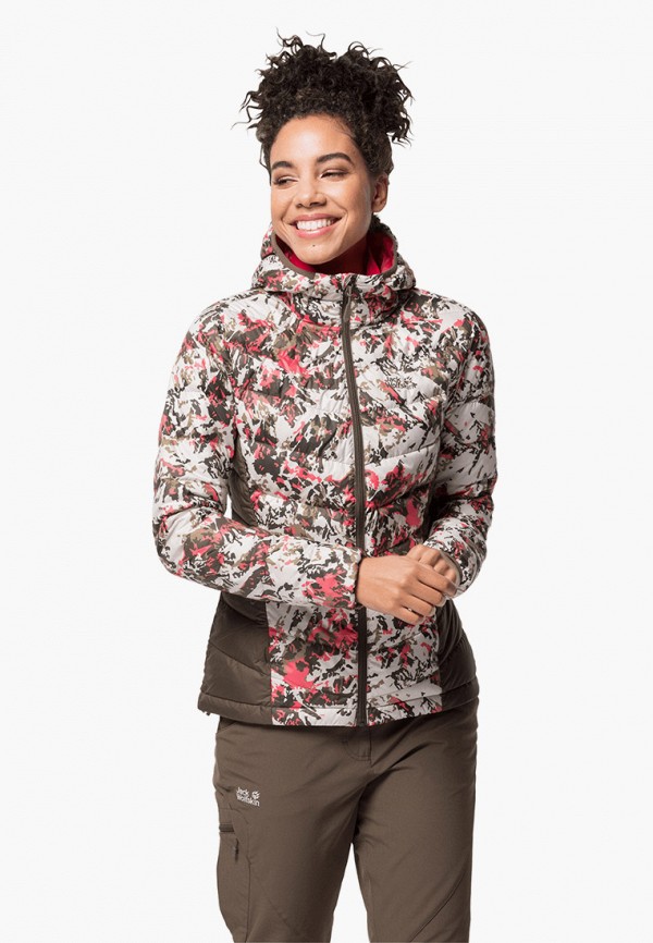 

Пуховик Jack Wolfskin, Белый, HELIUM PEAK HOODY W