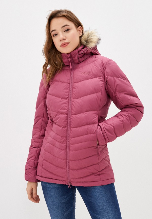 Пуховик Jack Wolfskin фиолетовый 1202901 JA021EWKRXY1