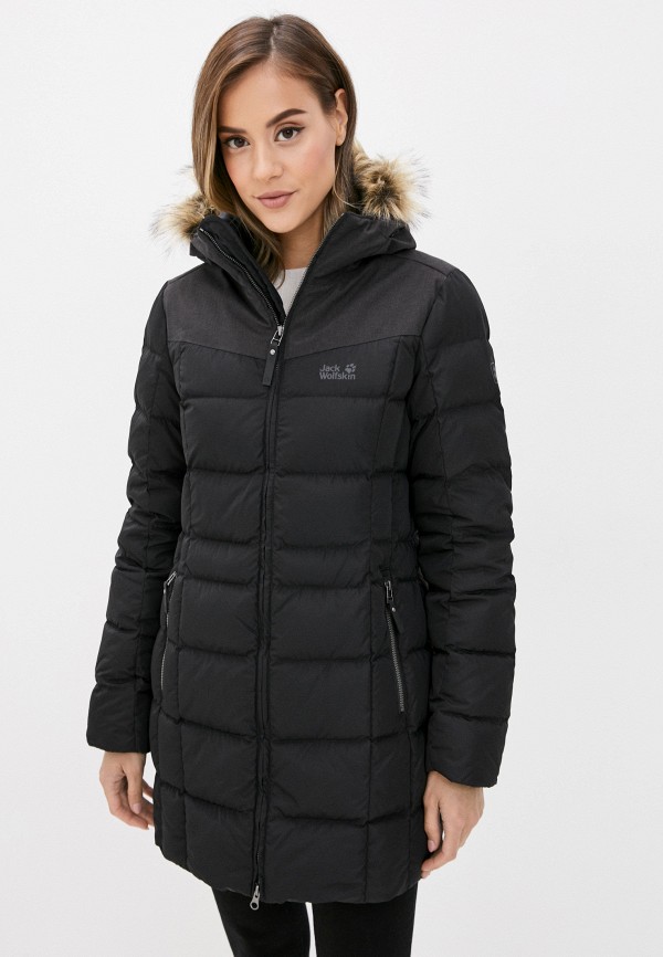 

Пуховик Jack Wolfskin, Черный, BAFFIN ISLAND COAT