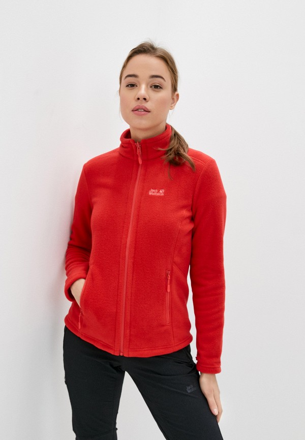 

Олимпийка Jack Wolfskin, Красный, W MOONRISE JKT