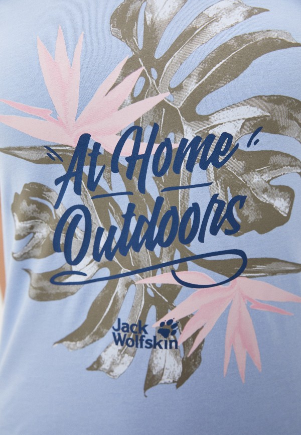 

Футболка Jack Wolfskin, Голубой, AT HOME T W