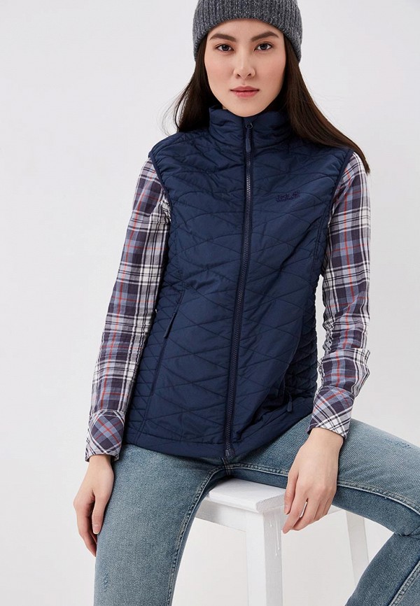 

Жилет утепленный Jack Wolfskin, Синий