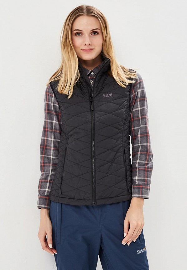 

Жилет утепленный Jack Wolfskin, Черный