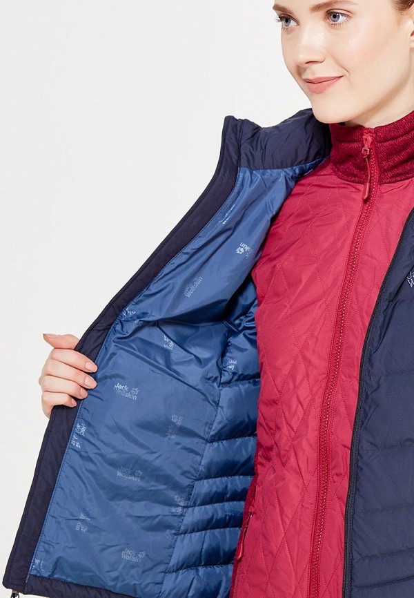 

Пуховик Jack Wolfskin, Синий, Jack Wolfskin JA021EWWHZ12