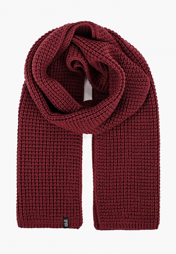 

Шарф Jack Wolfskin, Бордовый, MILTON SCARF