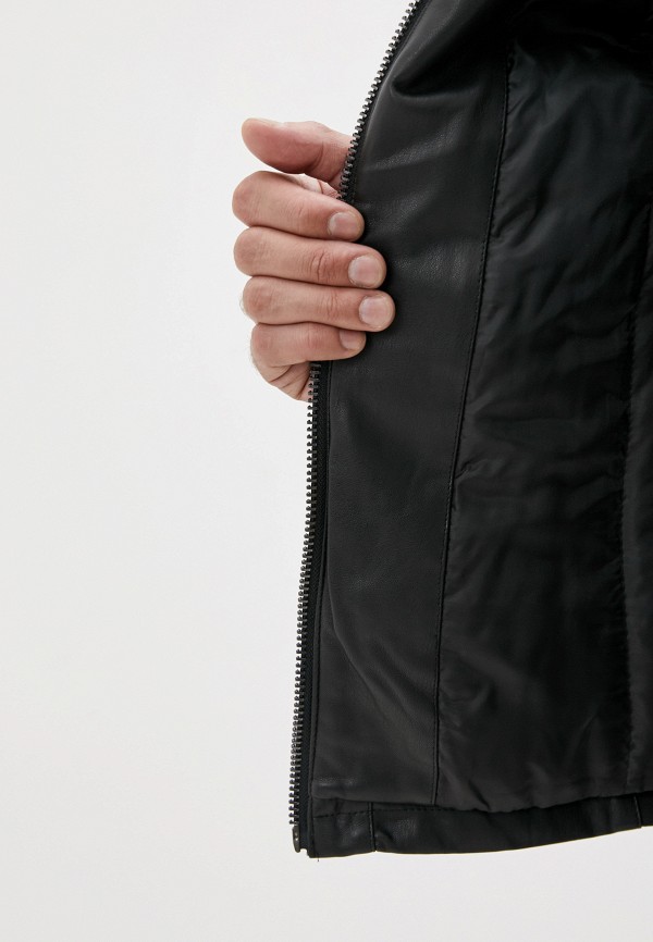 

Куртка кожаная Jackets Industry, Черный