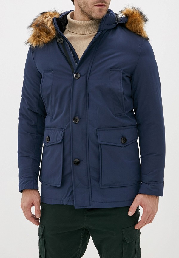 

Парка Jackets Industry, Синий, Jackets Industry JA036EMHCIX9