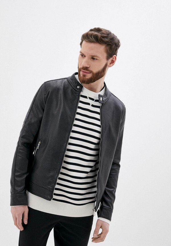 

Куртка кожаная Jackets Industry, Черный, Jackets Industry JA036EMJIPN6