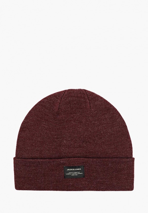 

Шапка Jack & Jones, Jack & Jones JA391CMBYDY6, Бордовый