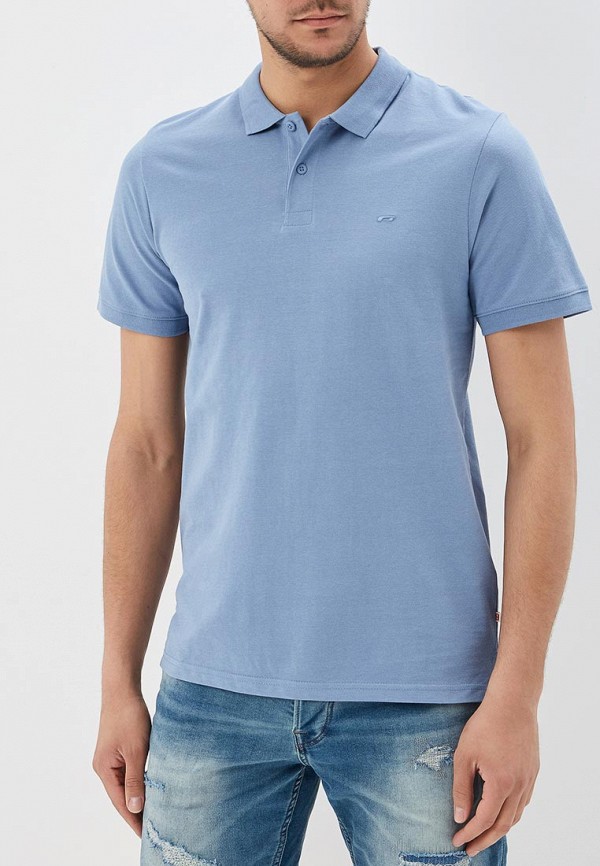 

Поло Jack & Jones, Jack & Jones JA391EMAFTI1, Голубой