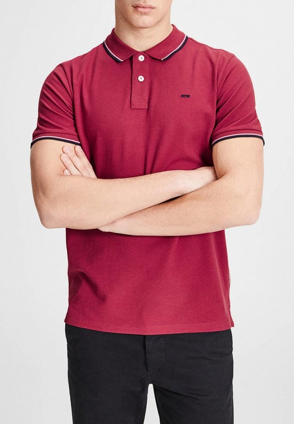 

Поло Jack & Jones, Красный