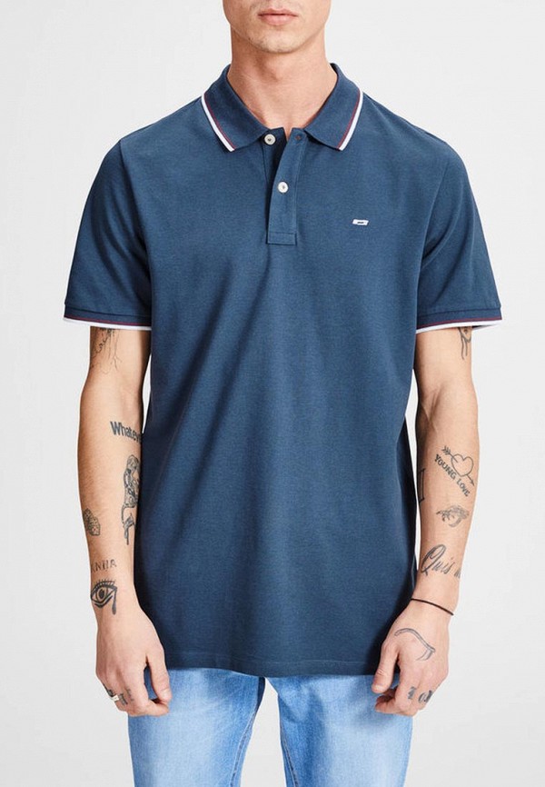 

Поло Jack & Jones, Синий