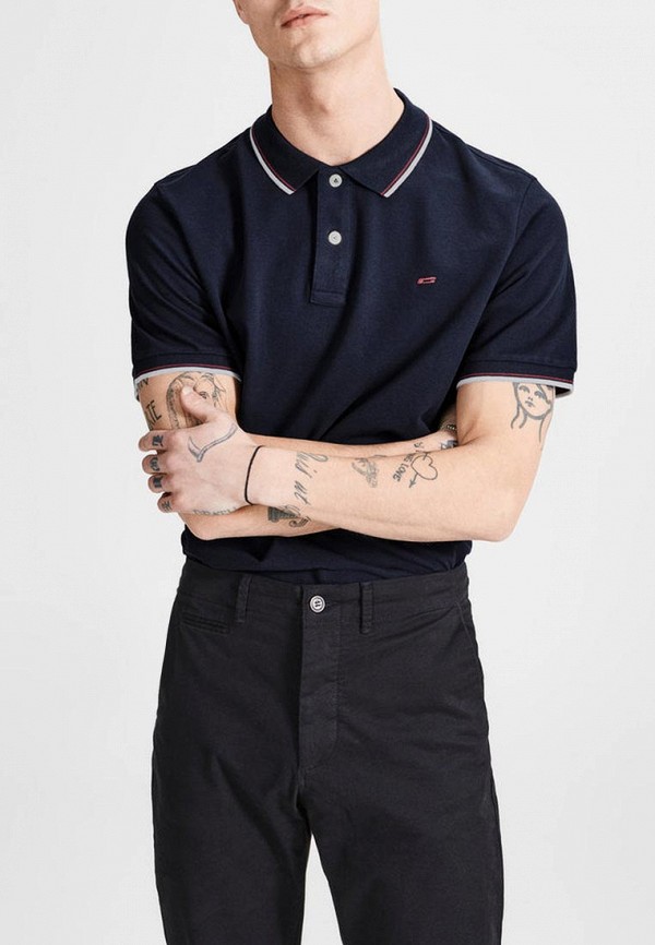 

Поло Jack & Jones, Синий