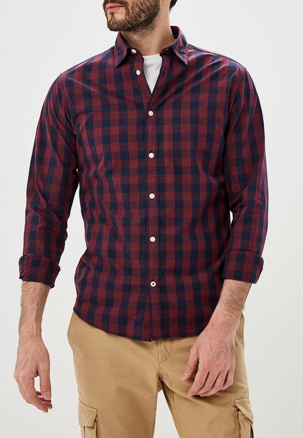 

Рубашка Jack & Jones, Бордовый, Jack & Jones JA391EMBZLO5