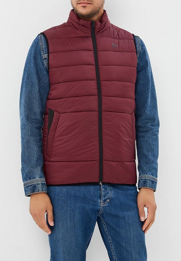 

Жилет утепленный Jack & Jones, Бордовый