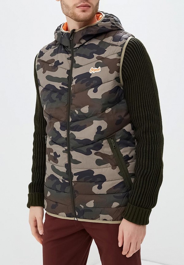 

Жилет утепленный Jack & Jones, Хаки