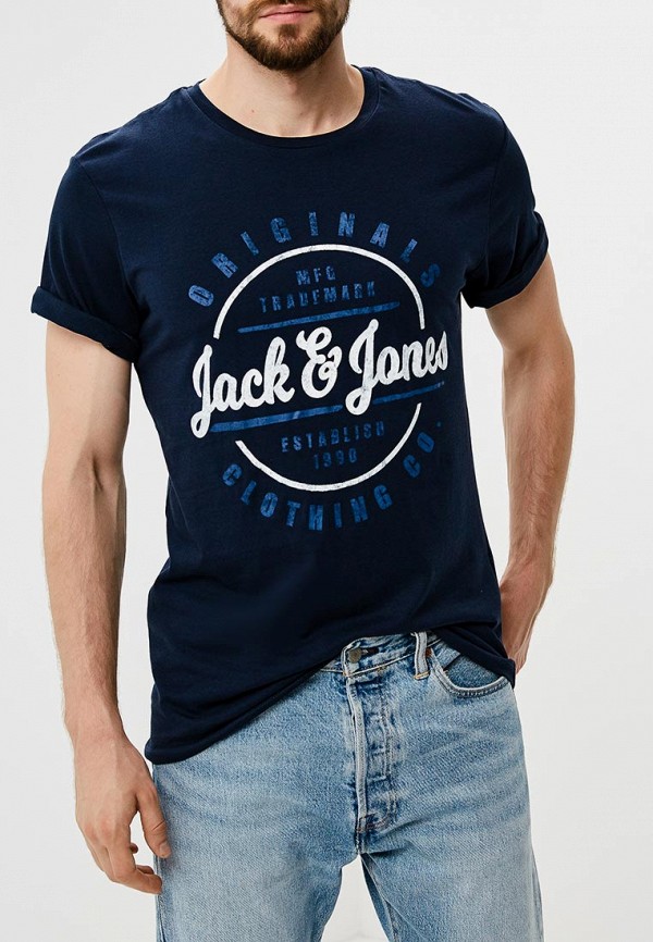 

Футболка Jack & Jones, Синий