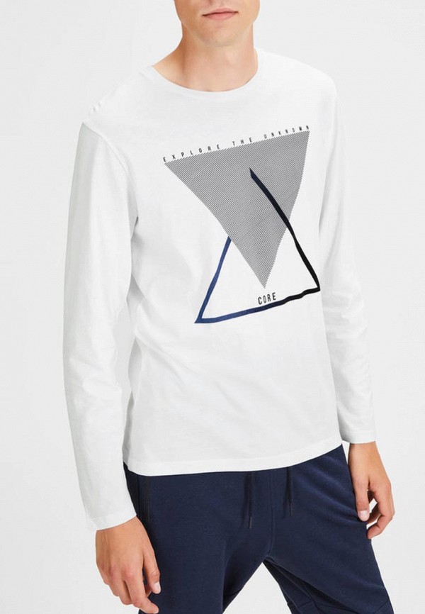 

Лонгслив Jack & Jones, Белый