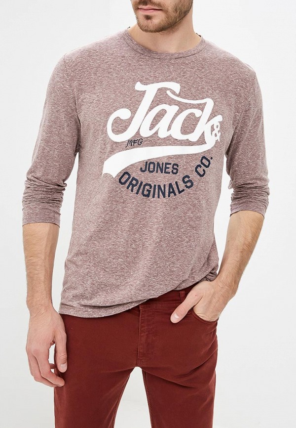 

Лонгслив Jack & Jones, Розовый