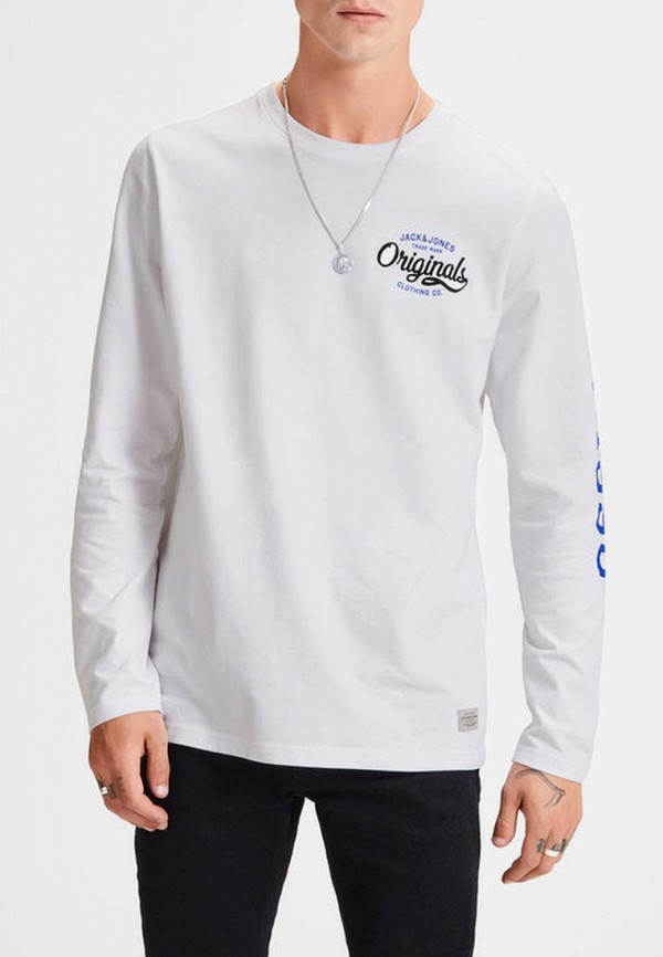 

Лонгслив Jack & Jones, Белый