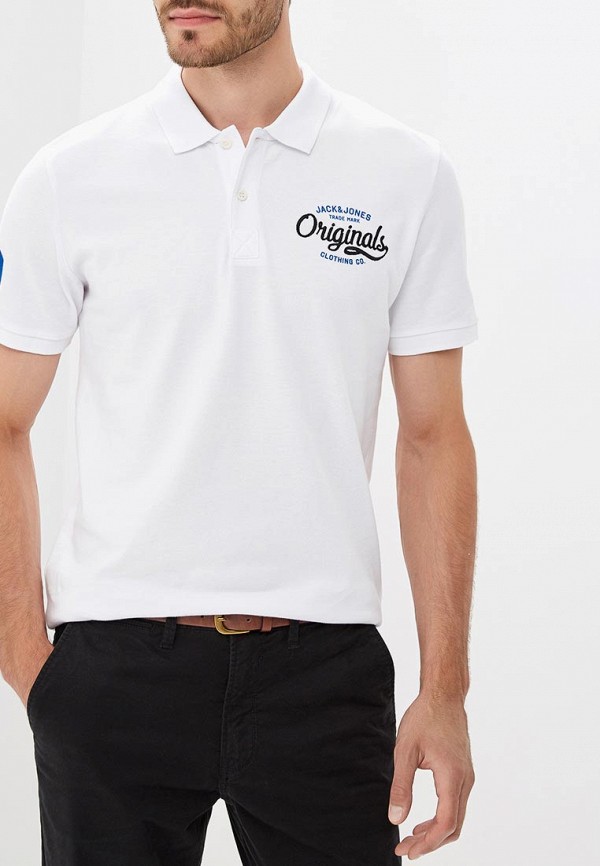 

Поло Jack & Jones, Белый