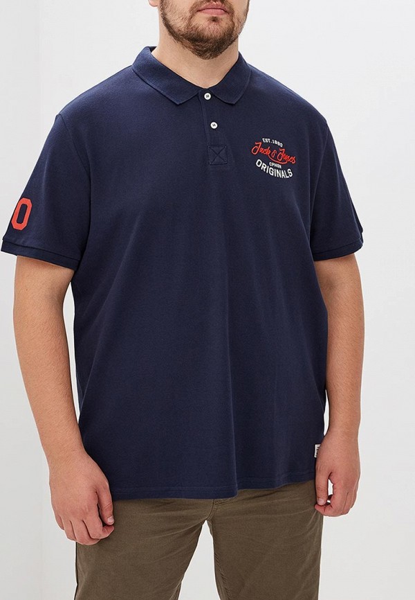 

Поло Jack & Jones, Синий