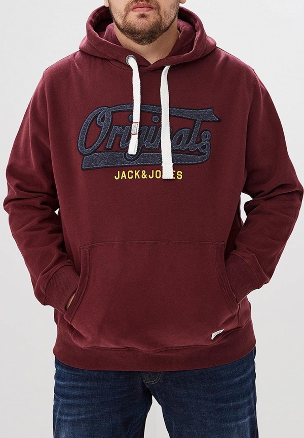 

Худи Jack & Jones, Бордовый