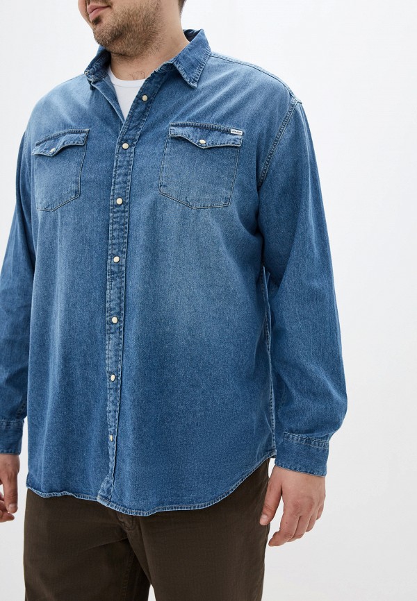

Рубашка джинсовая Jack & Jones, Синий, Jack & Jones JA391EMBZWT0