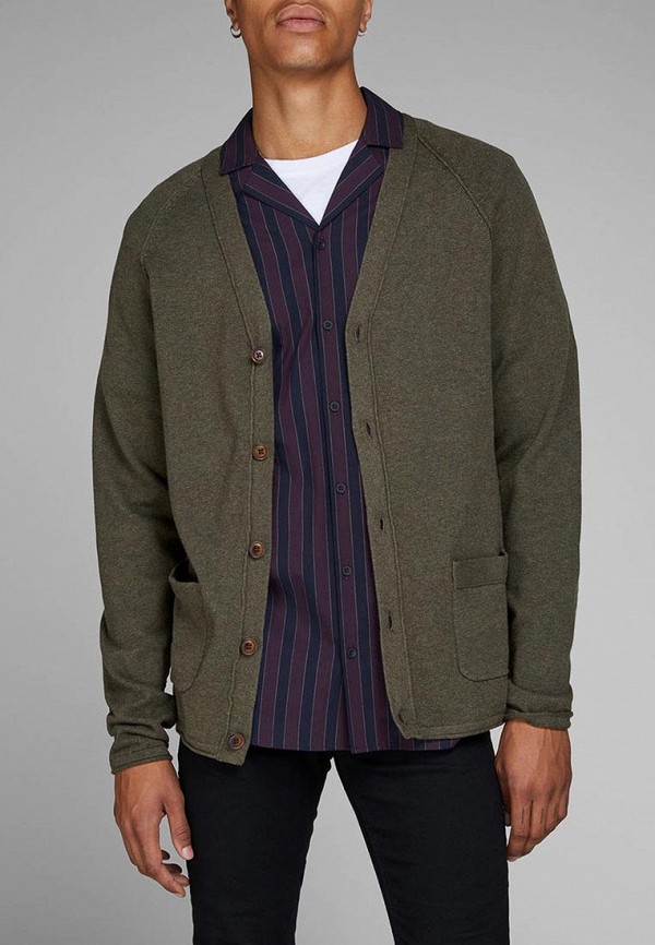 

Кардиган Jack & Jones, Jack & Jones JA391EMCAFS6, Хаки