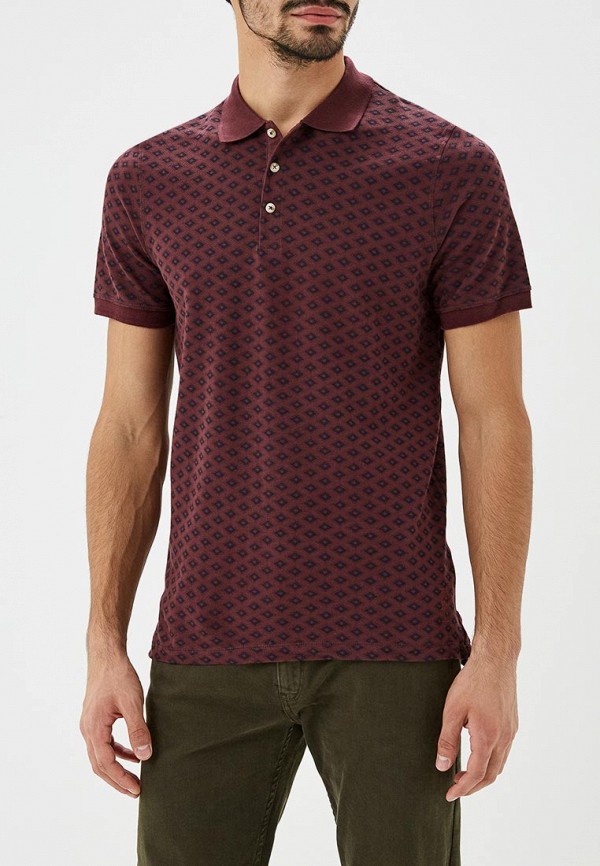 

Поло Jack & Jones, Jack & Jones JA391EMCAFW5, Бордовый