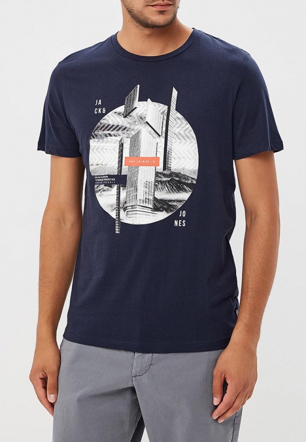 

Футболка Jack & Jones, Синий