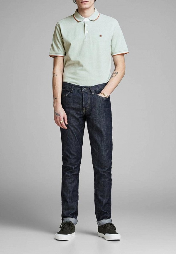 

Поло Jack & Jones; Jack & Jones JA391EMDKEB9, Зеленый
