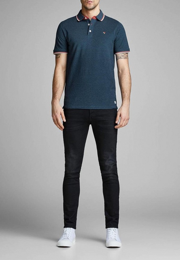 

Поло Jack & Jones; Jack & Jones JA391EMDKEC0, Синий