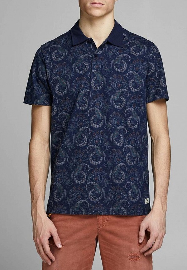 

Поло Jack & Jones, Синий