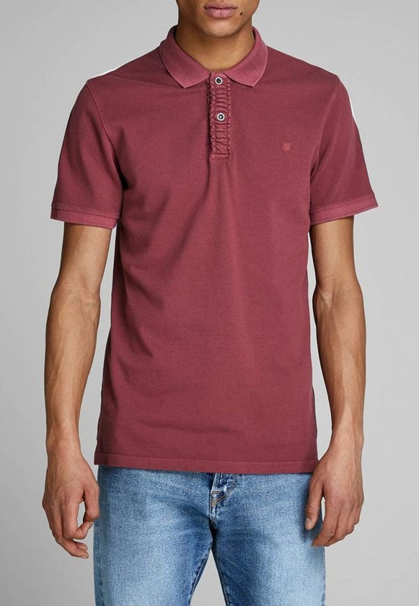 

Поло Jack & Jones, Бордовый