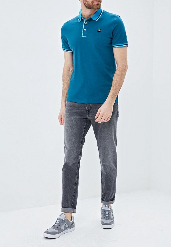 

Поло Jack & Jones, Бирюзовый
