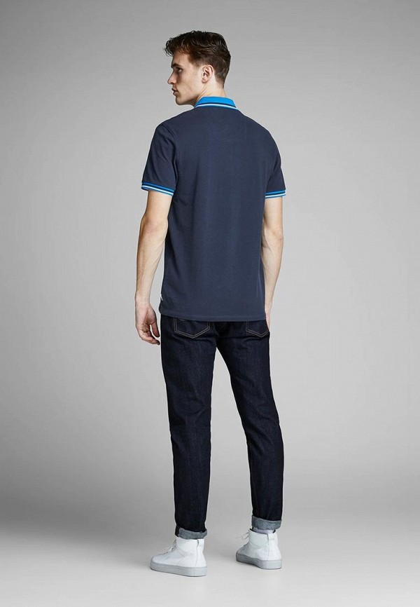 

Поло Jack & Jones; Jack & Jones JA391EMDKEM4, Синий