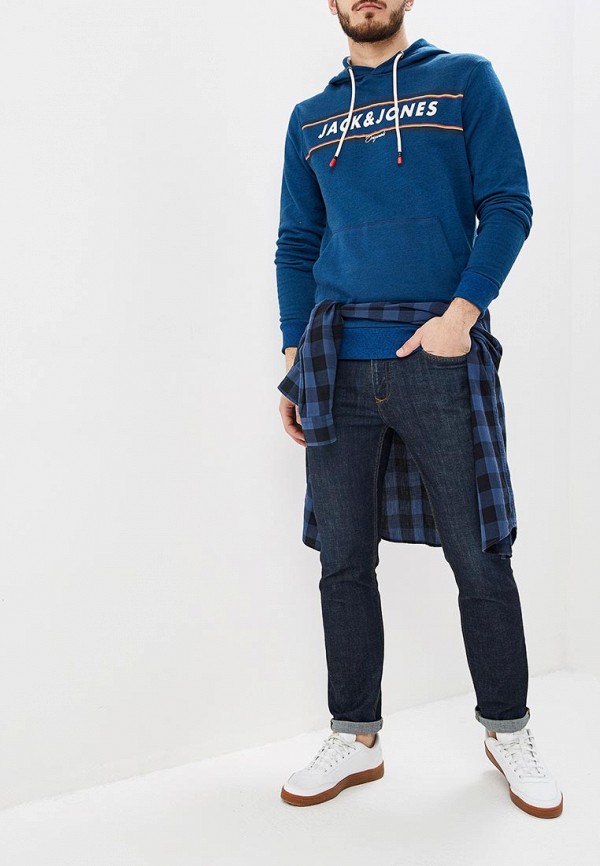 

Худи Jack & Jones; Jack & Jones JA391EMDKEM7, Синий