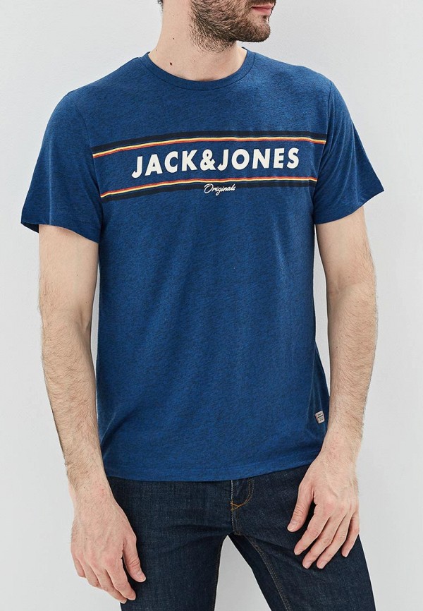 

Футболка Jack & Jones, Синий