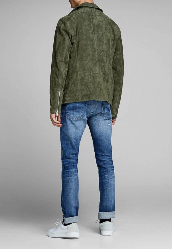 

Куртка кожаная Jack & Jones; Jack & Jones JA391EMDKEO8, Хаки