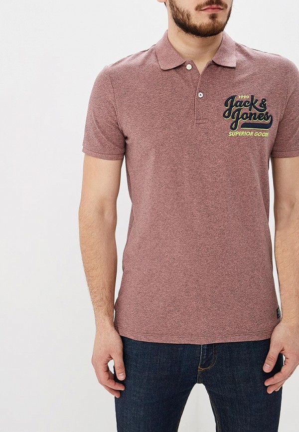

Поло Jack & Jones, Розовый