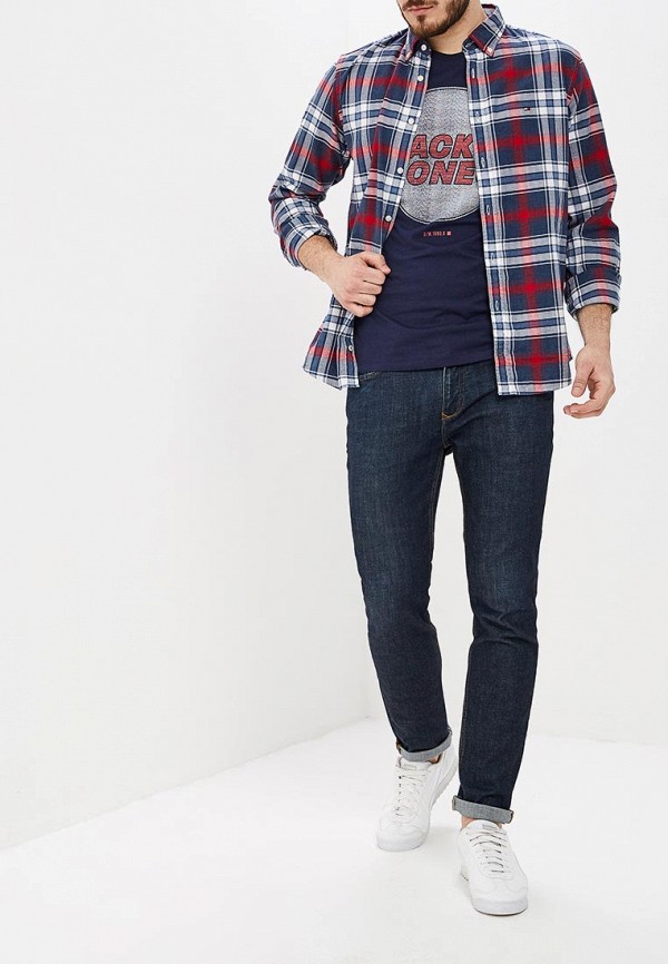 

Футболка Jack & Jones; Jack & Jones JA391EMDKFC8, Синий