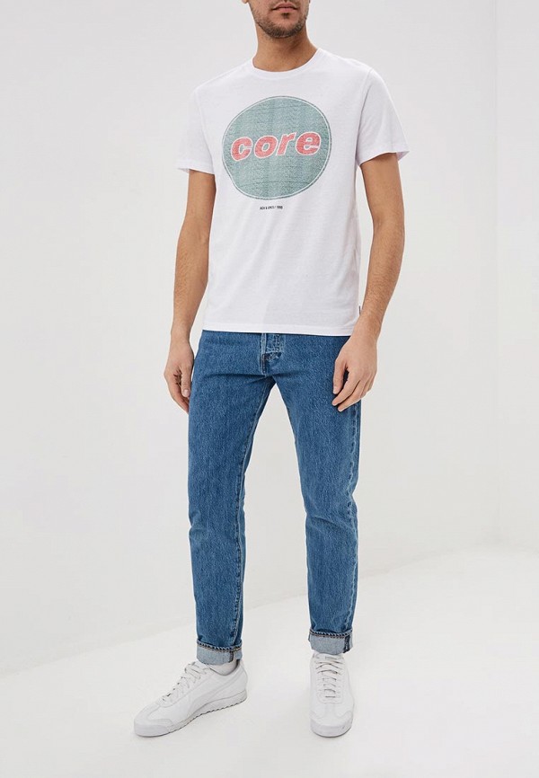 

Футболка Jack & Jones; Jack & Jones JA391EMDKFC9, Белый