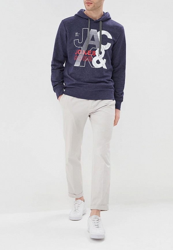 

Худи Jack & Jones; Jack & Jones JA391EMDKFE7, Синий