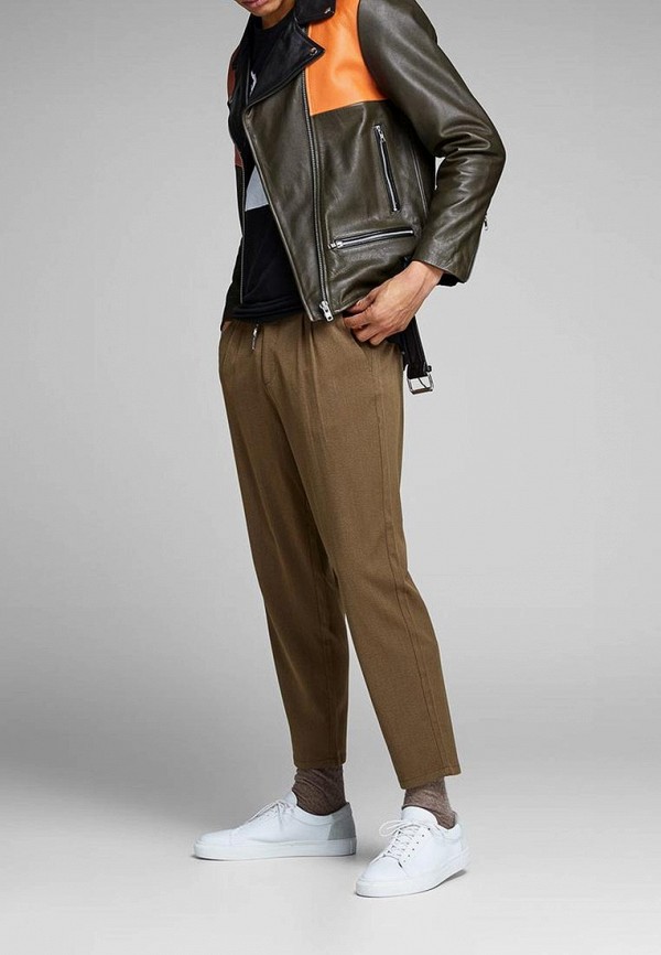 

Куртка кожаная Jack & Jones; Jack & Jones JA391EMDKFM7, Хаки
