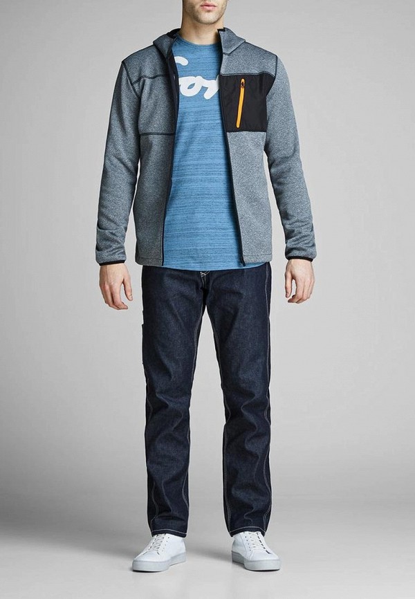 

Футболка Jack & Jones; Jack & Jones JA391EMDKFP3, Синий